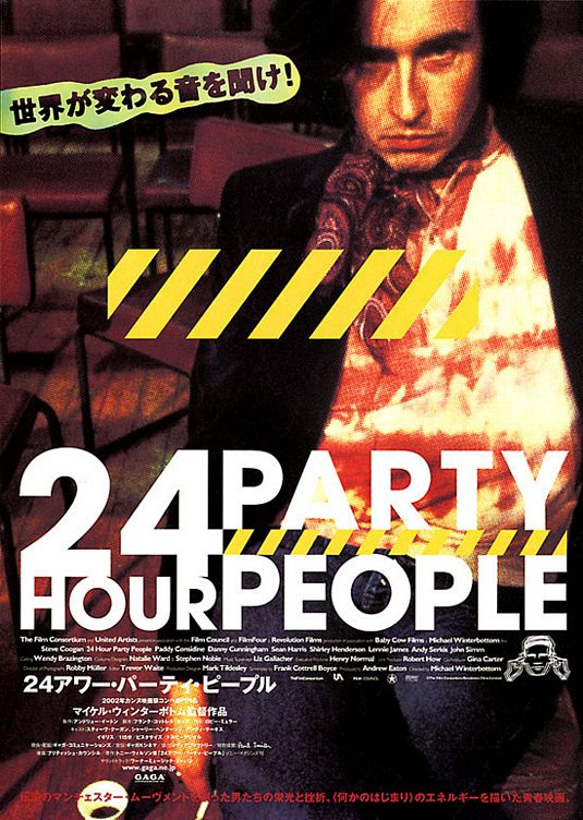 the movie poster: 24 Hour Party People (2002) ver3