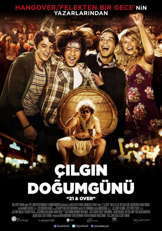 1000 piece jigsaw puzzle for the movie poster: 21 and Over (2013) ver4