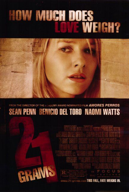 the movie poster: 21 Grams (2003) ver4