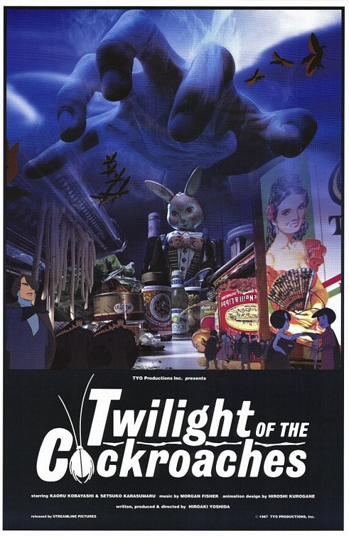 the movie poster: Twilight of the Cockroaches (1989)