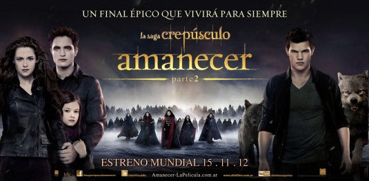 1000 piece jigsaw puzzle for the movie poster: The Twilight Saga: Breaking Dawn - Part 2 (2012) ver11