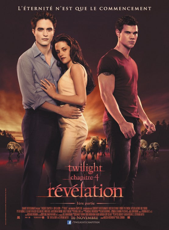 1000 piece jigsaw puzzle for the movie poster: The Twilight Saga: Breaking Dawn - Part 1 (2011) ver4