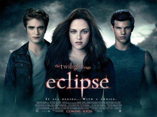 1000 piece jigsaw puzzle for the movie poster: The Twilight Saga: Eclipse (2010) ver11