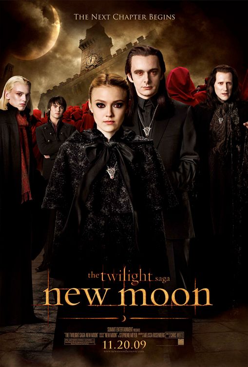 1000 piece jigsaw puzzle for the movie poster: The Twilight Saga: New Moon (2009) ver4