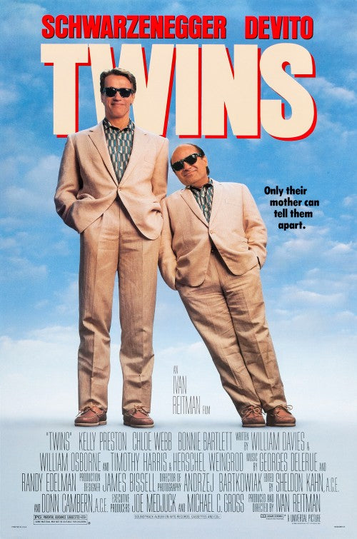 the movie poster: Twins (1988) ver3
