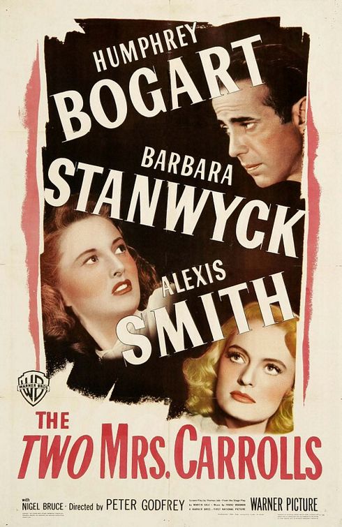 the movie poster: The Two Mrs. Carrolls (1947) ver9