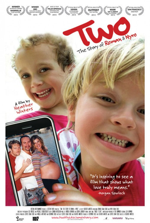 1000 piece jigsaw puzzle for the movie poster: Two: The Story of Roman & Nyro (2013)