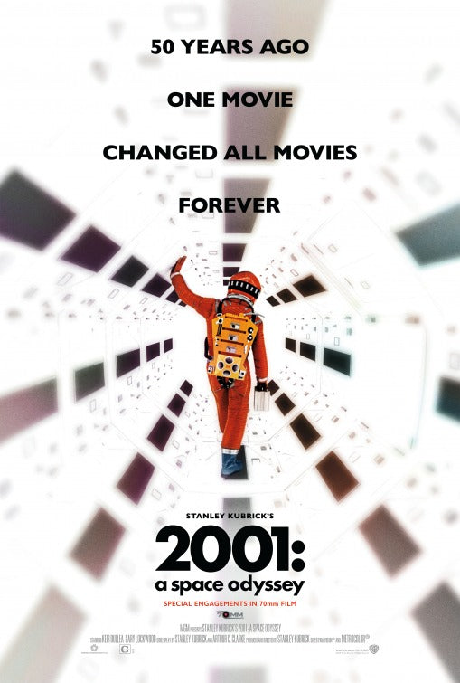 1000 piece jigsaw puzzle for the movie poster: 2001: A Space Odyssey (1968) ver8