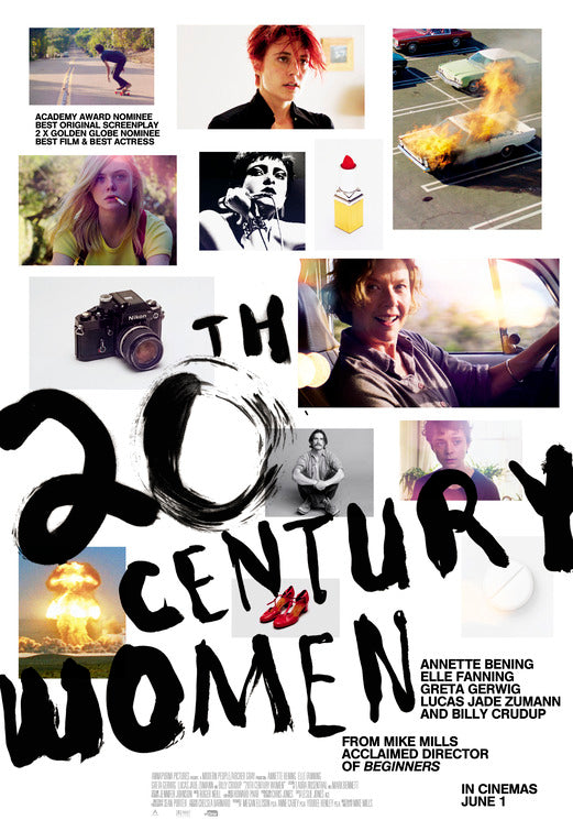 1000 piece jigsaw puzzle for the movie poster: 20th Century Women (2016) ver2