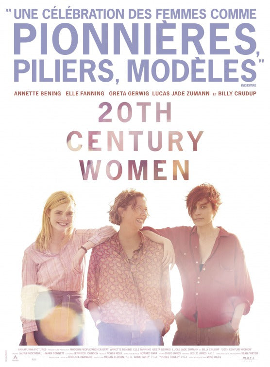 1000 piece jigsaw puzzle for the movie poster: 20th Century Women (2016) ver3