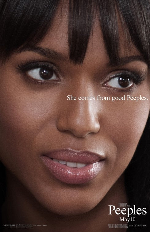 1000 piece jigsaw puzzle for the movie poster: Peeples (2013)