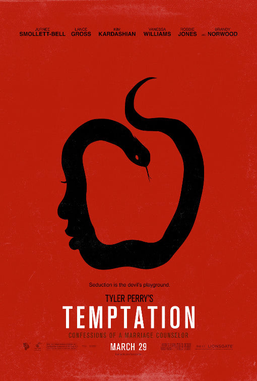 1000 piece jigsaw puzzle for the movie poster: Temptation (2013)