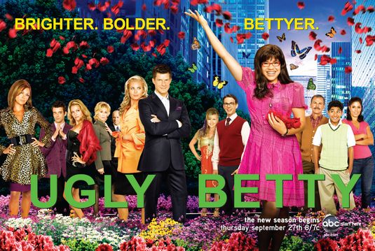 1000 piece jigsaw puzzle for tv poster: Ugly Betty