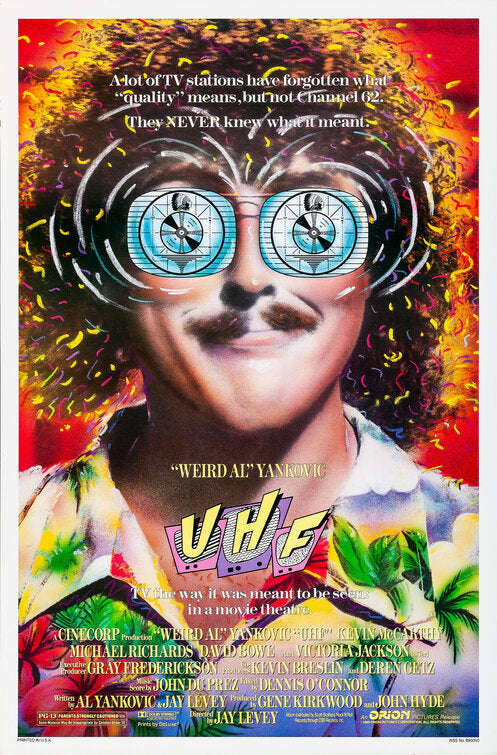 the movie poster: UHF (1989) ver1