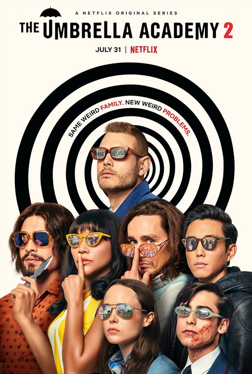1000 piece jigsaw puzzle for tv poster: The Umbrella Academy, ver21