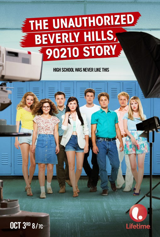 1000 piece jigsaw puzzle for tv poster: The Unauthorized Beverly Hills, 90210 Story