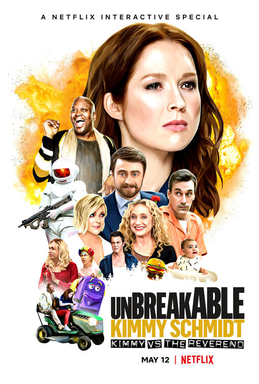1000 piece jigsaw puzzle for tv poster: Unbreakable Kimmy Schmidt: Kimmy vs the Reverend