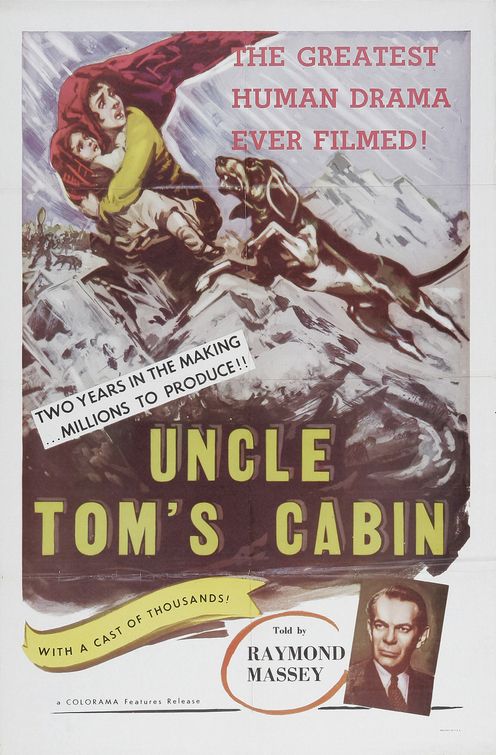 the movie poster: Uncle Tom's Cabin (1927)