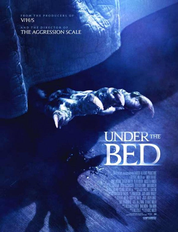 1000 piece jigsaw puzzle for the movie poster: Under the Bed (2012)