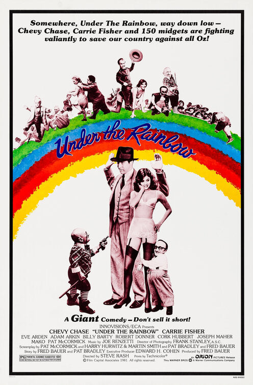 the movie poster: Under the Rainbow (1981)