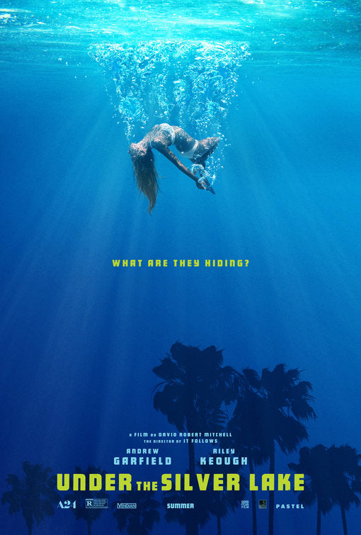 1000 piece jigsaw puzzle for the movie poster: Under the Silver Lake (2018) ver2