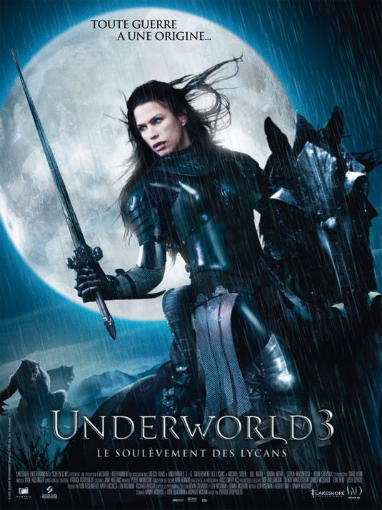 the movie poster: Underworld: Rise of the Lycans (2009) ver5