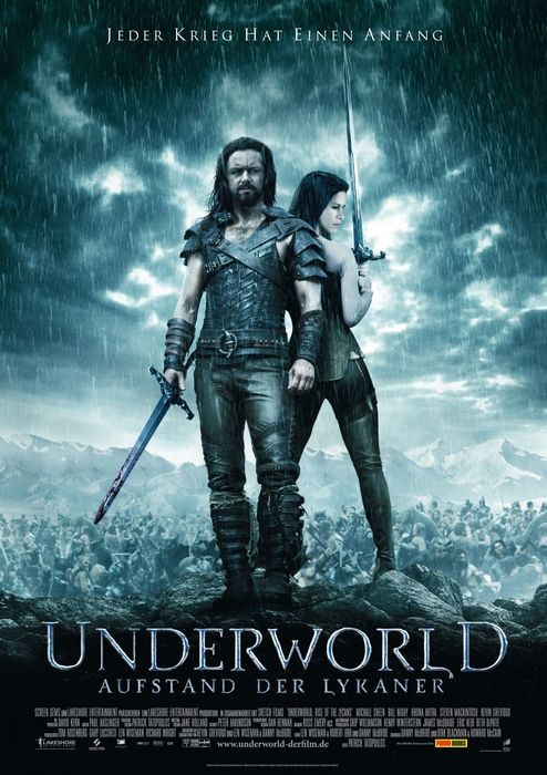 the movie poster: Underworld: Rise of the Lycans (2009) ver6