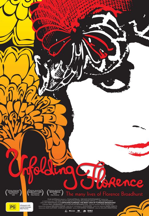 the movie poster: Unfolding Florence: The Many Lives of Florence Broadhurst (2006)