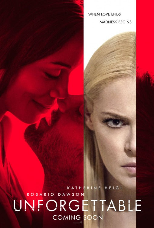 1000 piece jigsaw puzzle for the movie poster: Unforgettable (2017)