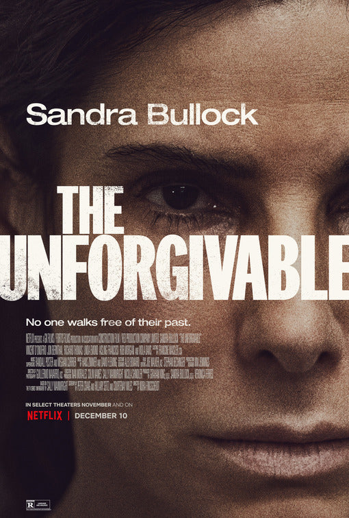 1000 piece jigsaw puzzle for the movie poster: The Unforgivable (2021)