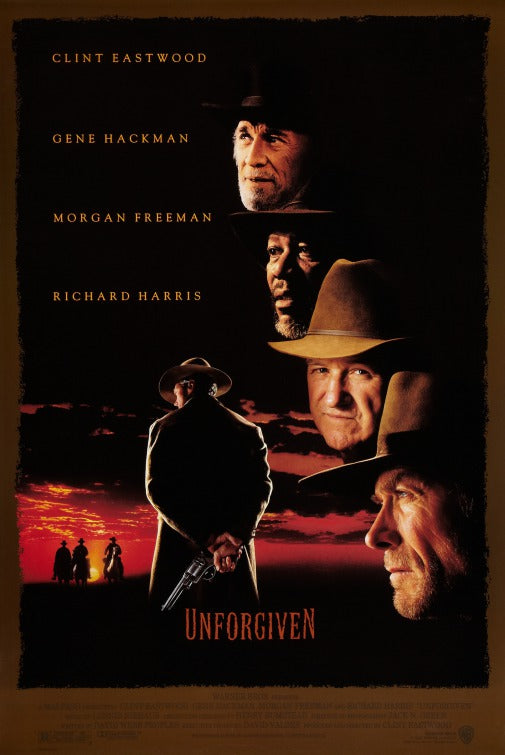 the movie poster: Unforgiven (1992) ver2