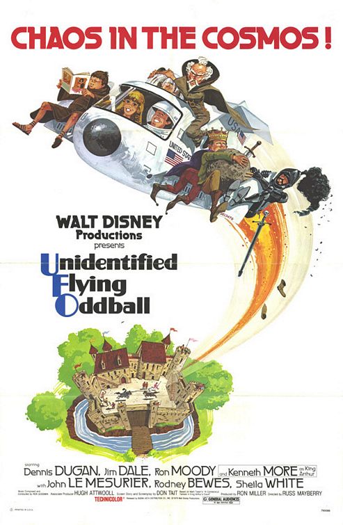 the movie poster: Unidentified Flying Oddball (1979)