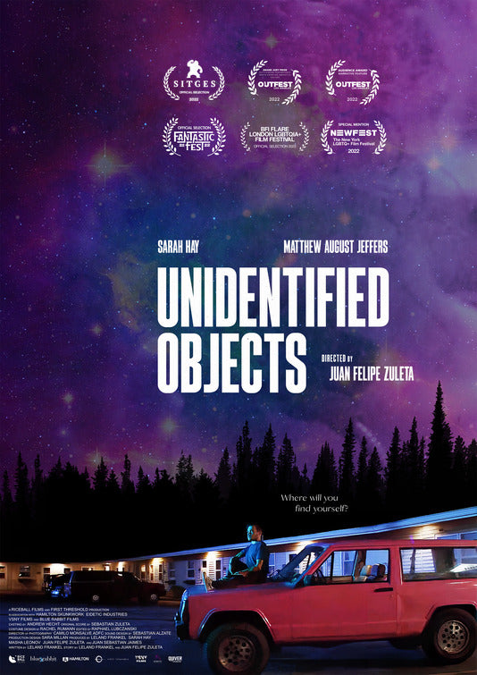 1000 piece jigsaw puzzle for the movie poster: Unidentified Objects (2023)