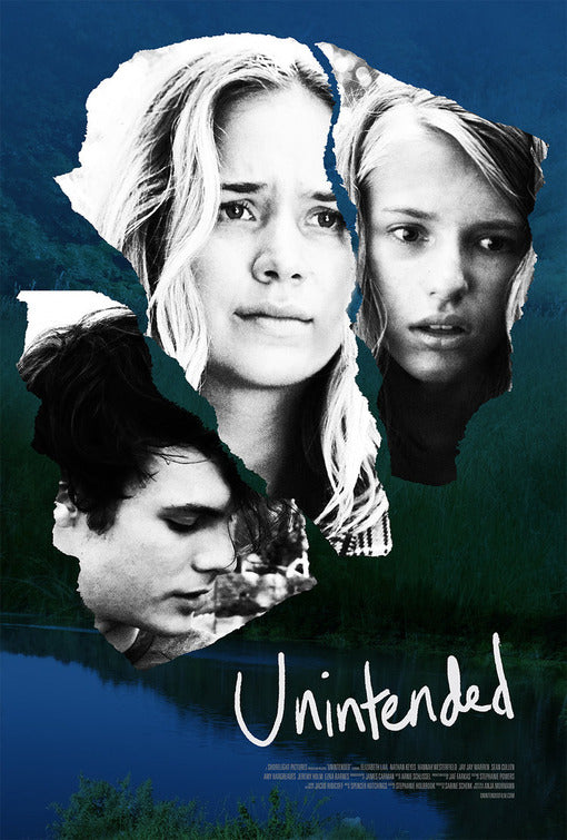 1000 piece jigsaw puzzle for the movie poster: Unintended (2018)