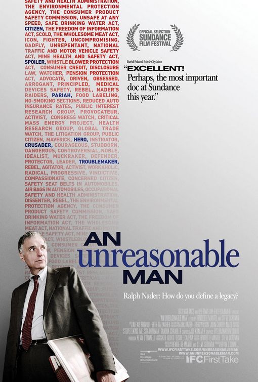 the movie poster: An Unreasonable Man (2007)