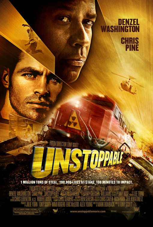 1000 piece jigsaw puzzle for the movie poster: Unstoppable (2010) ver3
