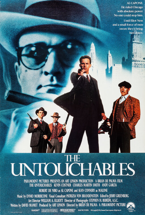 1000 piece jigsaw puzzle for the movie poster: The Untouchables (1987) ver2