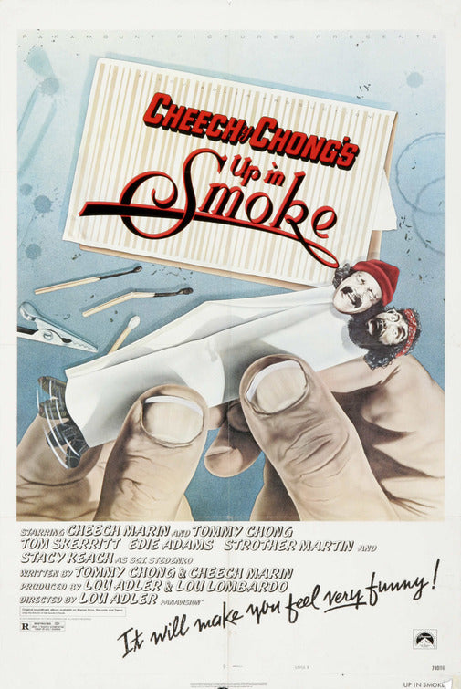 the movie poster: Up in Smoke (1978)