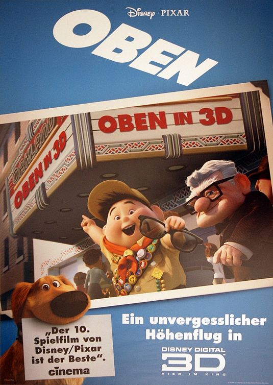 1000 piece jigsaw puzzle for the movie poster: Up (2009) ver12