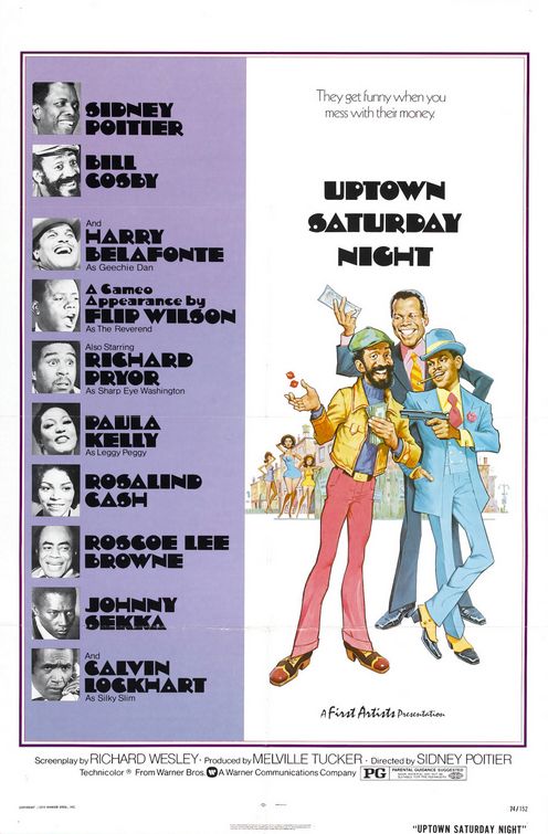 the movie poster: Uptown Saturday Night (1974)