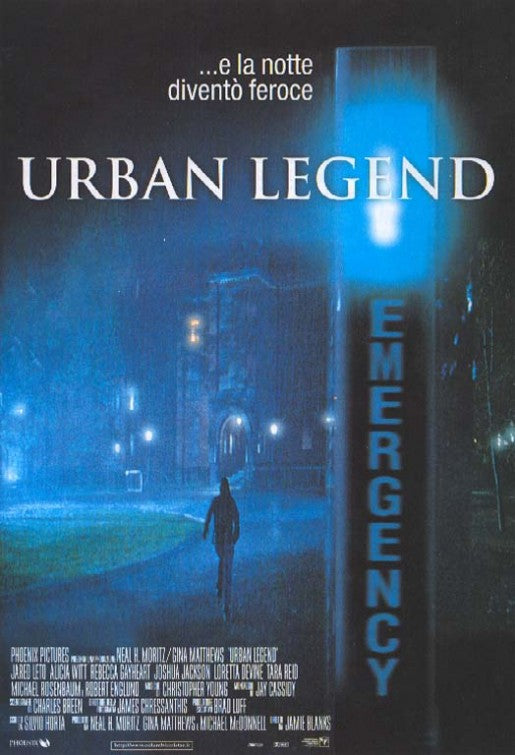 1000 piece jigsaw puzzle for the movie poster: Urban Legend (1998) ver3