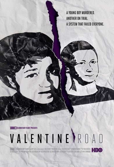 1000 piece jigsaw puzzle for the movie poster: Valentine Road (2013)