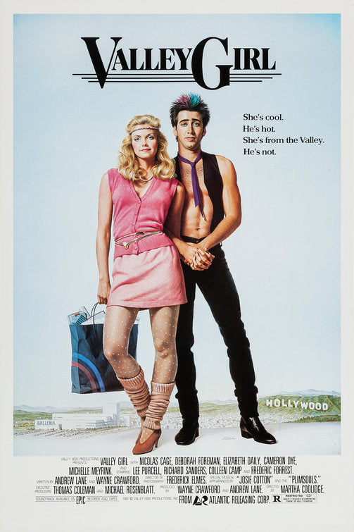 the movie poster: Valley Girl (1983)