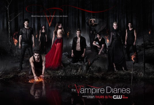 1000 piece jigsaw puzzle for tv poster: The Vampire Diaries, ver47