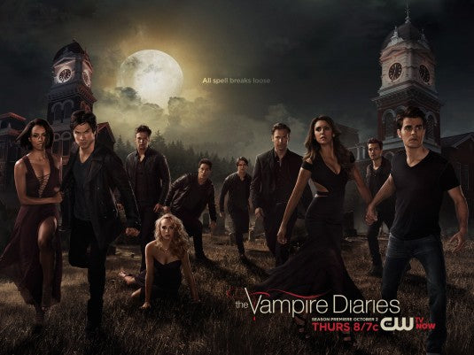 1000 piece jigsaw puzzle for tv poster: The Vampire Diaries, ver58