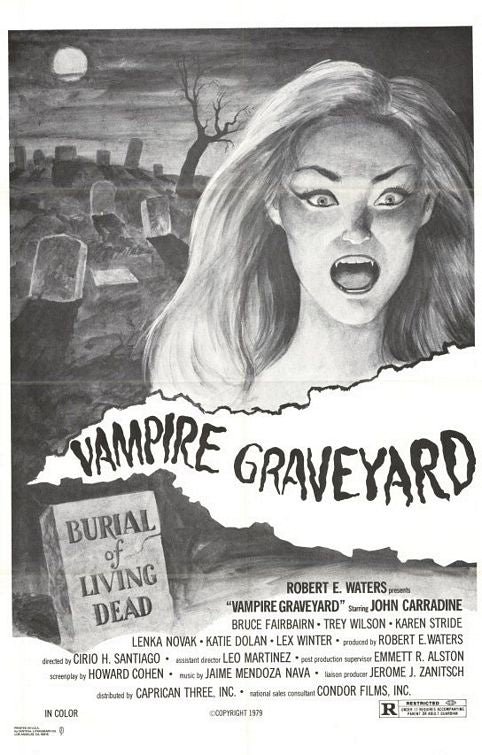 the movie poster: Vampire Hookers (aka Vampire Graveyard) (1978)