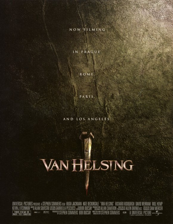 the movie poster: Van Helsing (2004) ver2