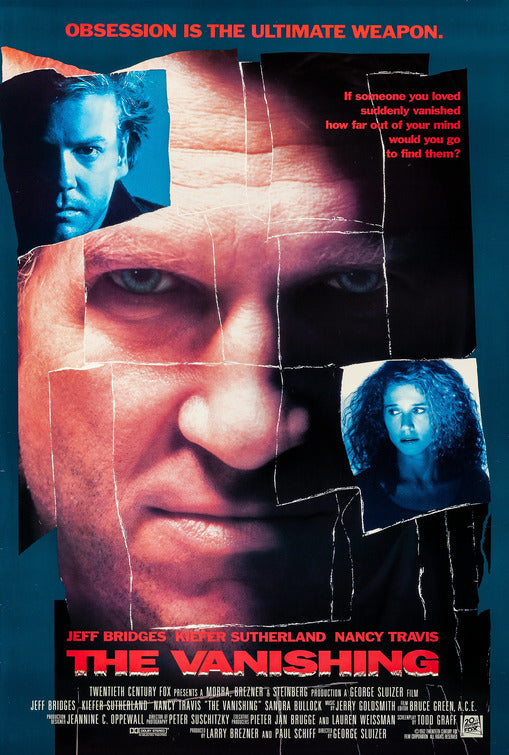 the movie poster: The Vanishing (1993)