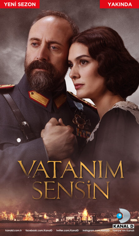 1000 piece jigsaw puzzle for tv poster: Vatanim Sensin, ver2
