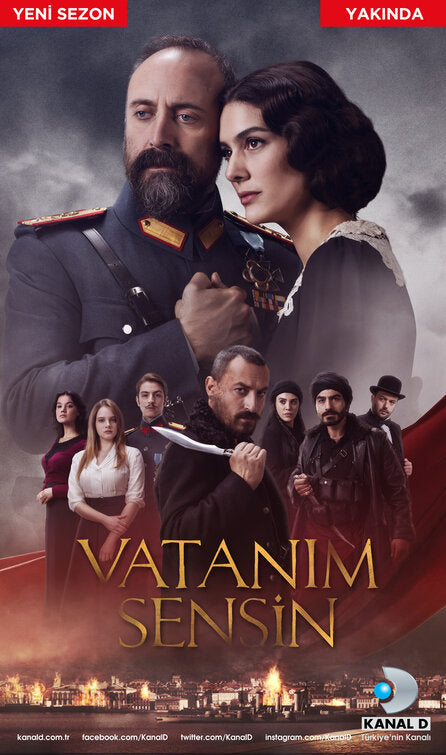 1000 piece jigsaw puzzle for tv poster: Vatanim Sensin, ver3